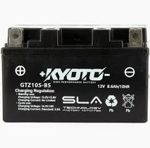 Batteria auto KYOTO Moto GTZ10 BS 8. EN AGM 12V 8.6Ah 145A